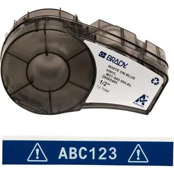 Brady, Etikettenrolle, 142798 Schwarz (12.70 mm)