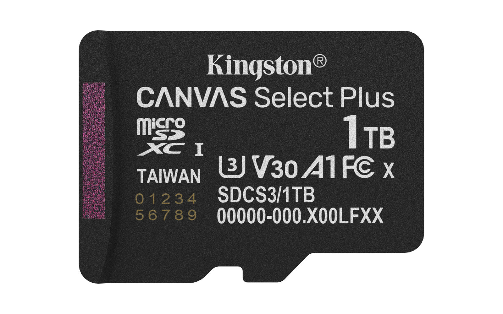 Kingston Canvas Select Plus - Flash-Speicherkarte - 1TB GB SDCS3/1TBSP
