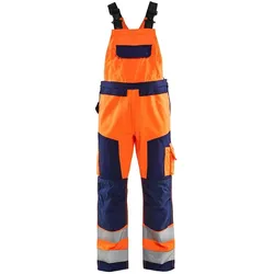 Blakläder, Arbeitshose, Latzhose mit hoher Sichtbarkeit (46)