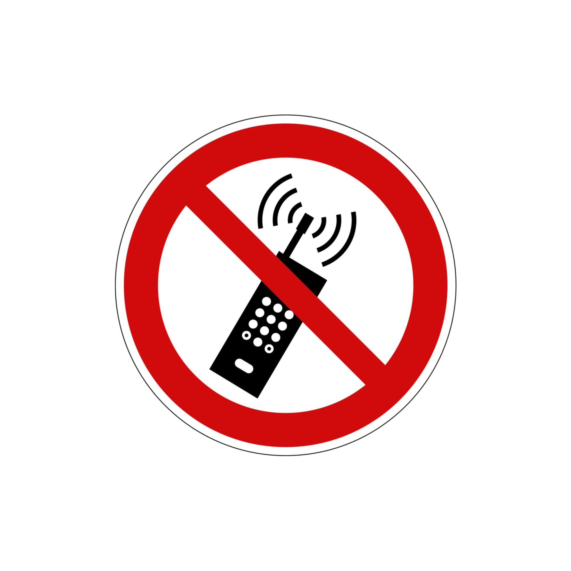 Eichner Verbotsschild Mobilfunk verboten (9225-10070-010)