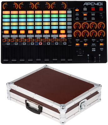 AKAI Professional APC 40 Mk2 Thon Case Bundle