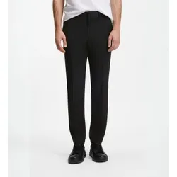 HUGO für Herren. 50570739 Hesten Hose in Schwarz (102), Lässig, Party, Wolle, Klassisch