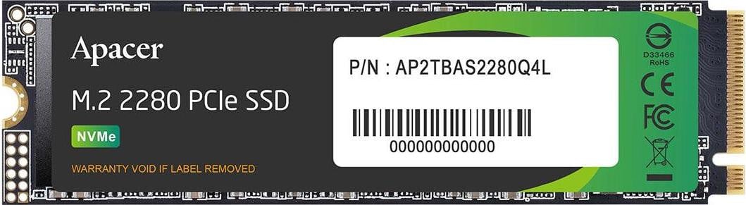 Apacer 1TB M.2 2280 NVMe SSD AS2280Q4L (AP1TBAS2280Q4L-1)