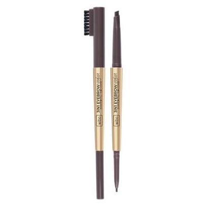 Wibo Eyebrow Stylist 3 In 1 Eyebrow Pencil With Brush Dark Brown 2 (Dunkelbraun) (5901801643951)