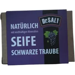 Dr. SALT Naturseife Schwarze Traube 93g