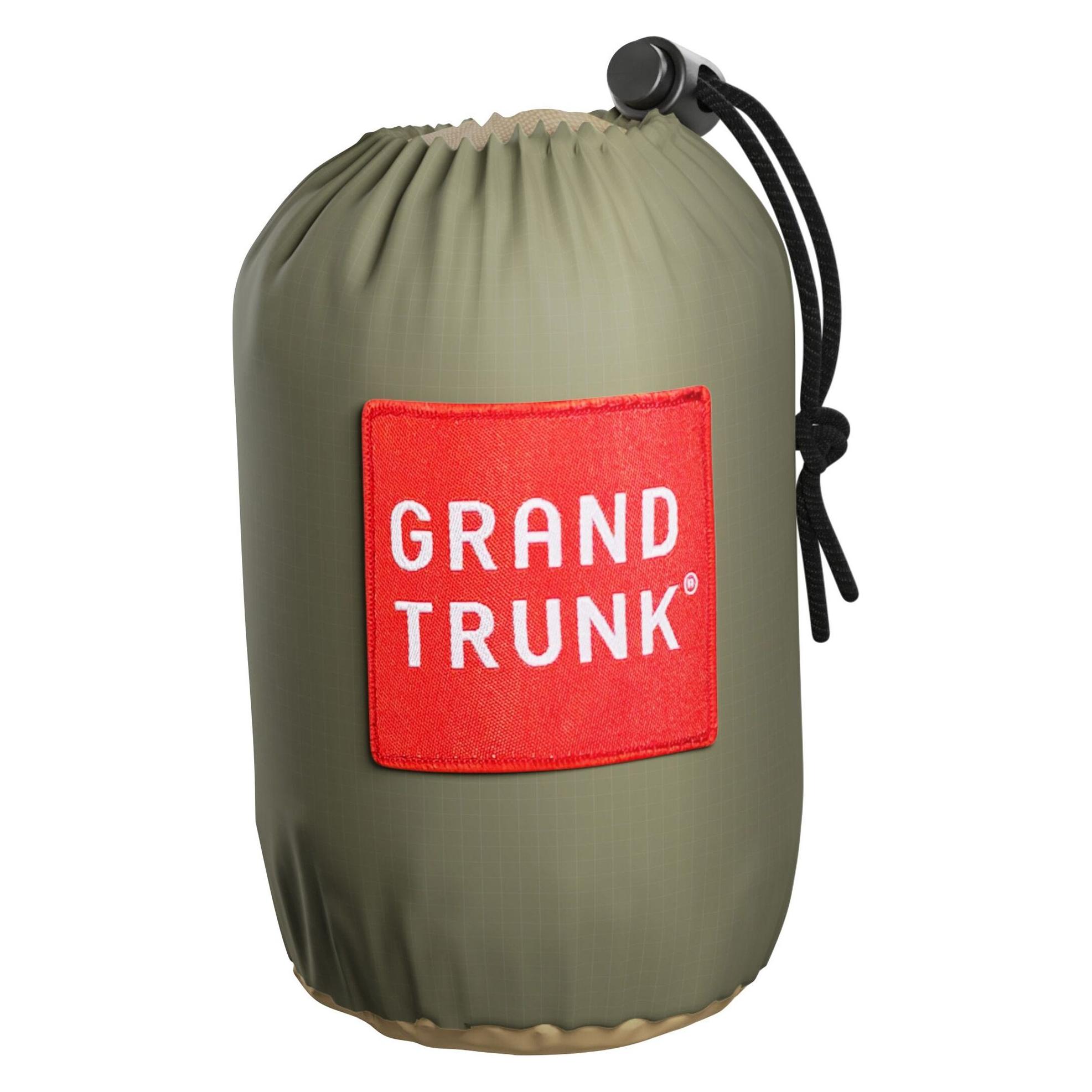 Grand Trunk Double Deluxe Hammock w/Straps (olive/khaki) (DLXH-01)