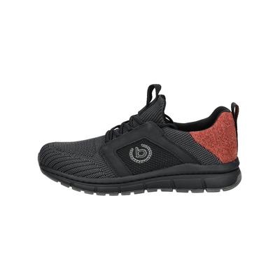 Sneaker BUGATTI "bugatti Sneaker Textil", Herren, Gr. 42, schwarz, Textil, Schuhe Sneaker