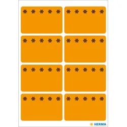 Herma 3774 3774 Tiefkühletiketten orange 26x40 mm Eiskristalle 48 St.