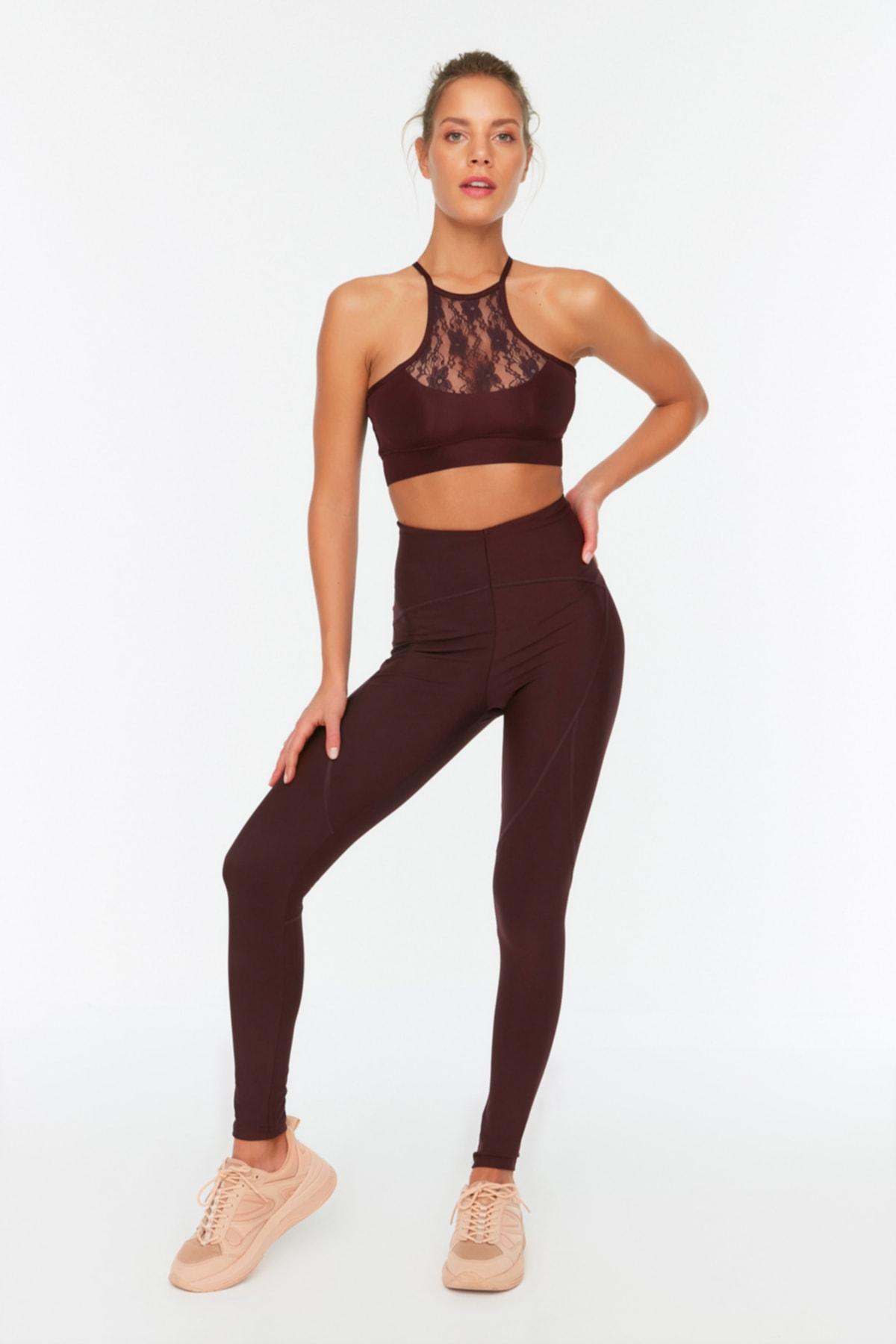 Trendyol Femmes/Filles Taille haute mince Jambières de sport