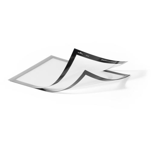 Durable Magnetrahmen DURAFRAME MAGNETIC PLUS DIN A4 silber / 2 Stück
