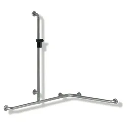 HEWI Duschhandlauf 805 Classic, Edelstahl, Tiefschwarz