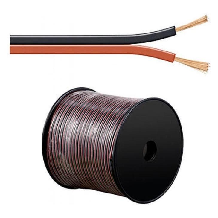 Sonero Lautsprecherkabel (50 m, 0.75 mm²) (S-SC2075RB-50)