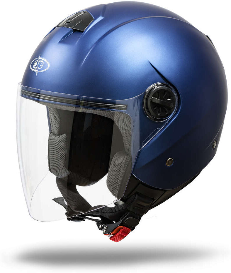 Casco Moto Jet One Con Visiera One Gamma Blu Opaco taglia XS