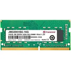 Transcend JetRam JM3200HSE-16G Speichermodul 16 GB 1 x 16 GB DDR4 260-pin SO-DIMM