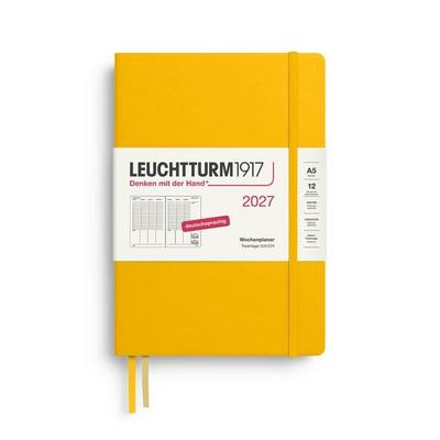 Wochenplaner Medium (A5) 2027, Sunflower, Deutsch