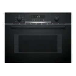 CMA585GB1 Einbau Mikrowelle mit Heißluft 45cm Schwarz AutoPilot15 LCD-Display Versenkknebel