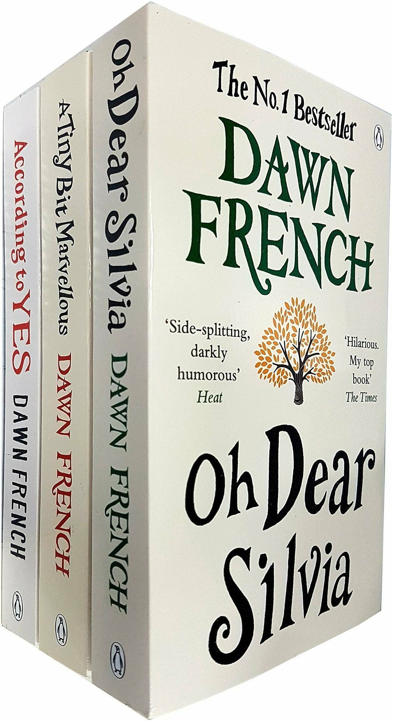 Penguin Dawn French Collection 3 Books Set   According to Yes, A Tiny Bit Marvellous & Oh Dear Silvia – Bestselling Fiction Novels