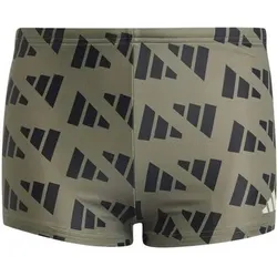 ADIDAS Kinder Badehose Logo Graphic Kids, Größe 152 in Braun Braun