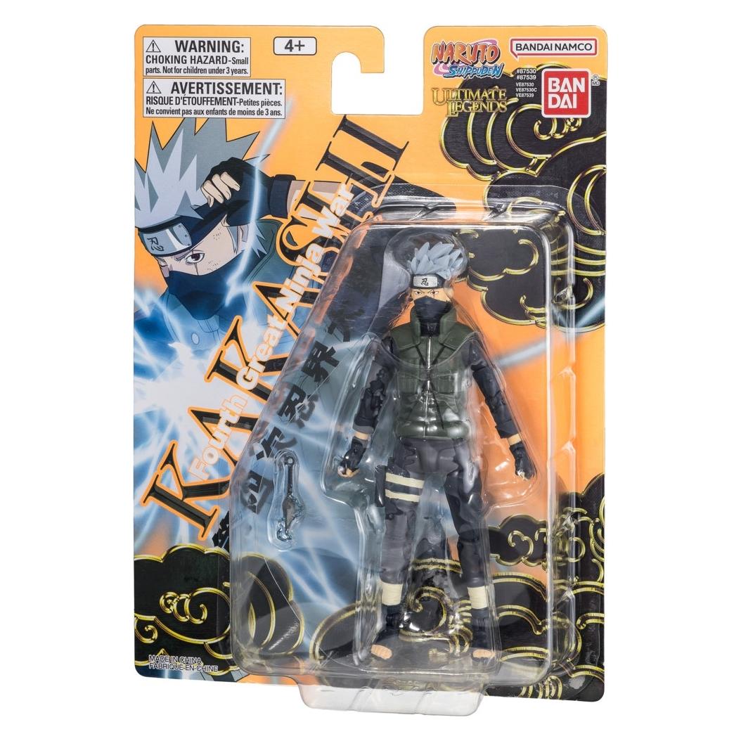 Bandai Ergänze Deine Naruto-Figurensammlung mit der 12 cm grossen, superbeweglichen Figur Ihres Lieblingsn (VE87530C)