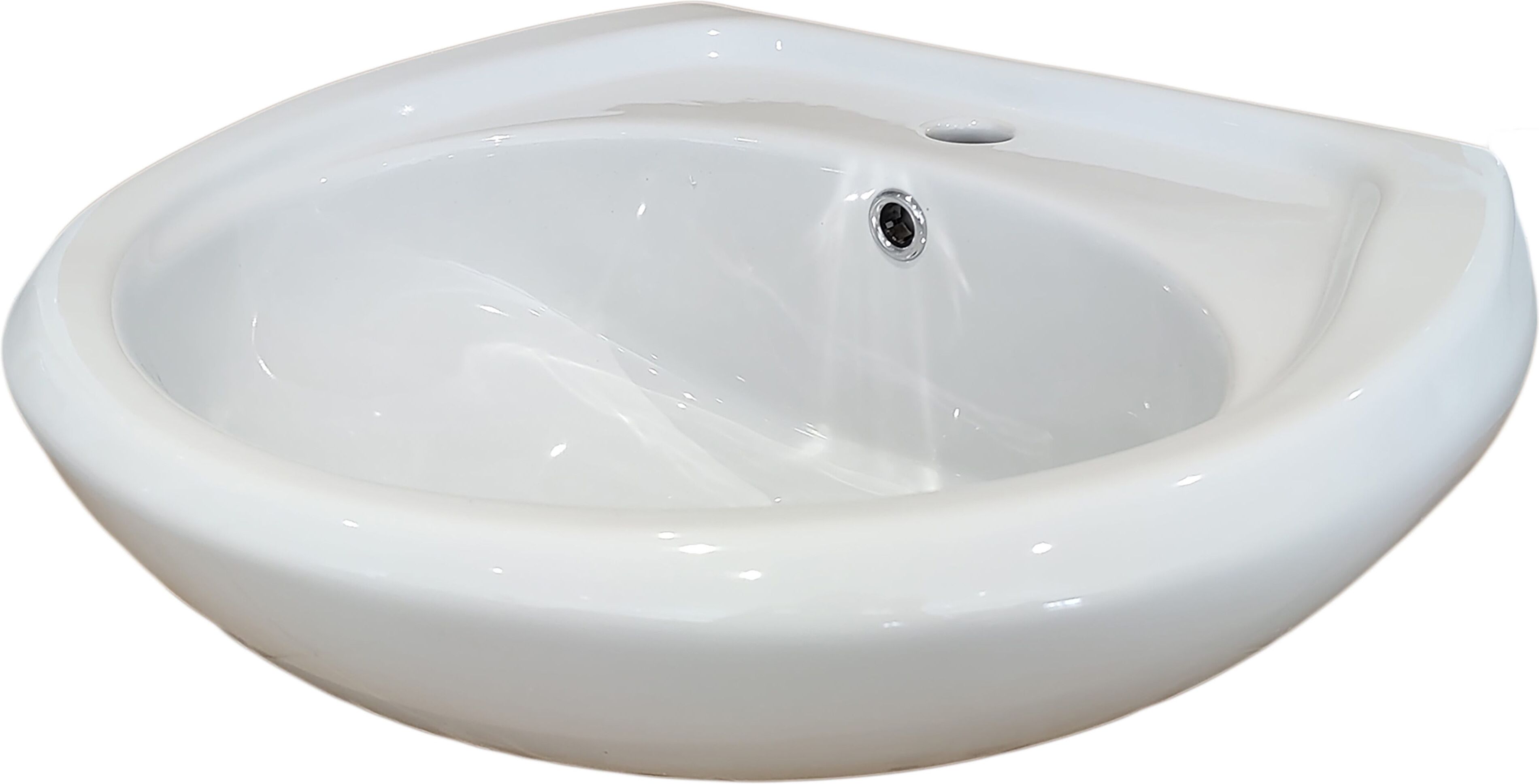 Tecnomat LAVABO A COLONNA E SOSPESO SERIE ZARA IN CERAMICA BIANCA 61x44 cm (LxP)