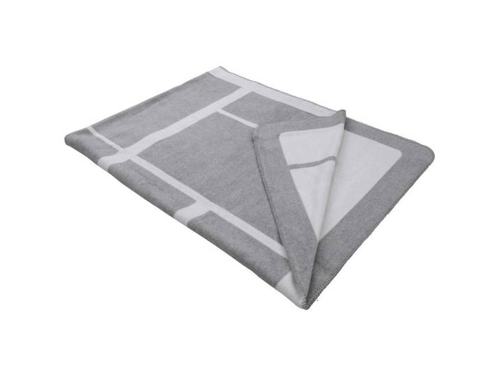 Dieter Knoll Wohndecke, Creme, Grau, Textil, geometrisch, 150x200 cm, pflegeleicht, Heimtextilien, Wohntextilien, Decken, Kuscheldecke