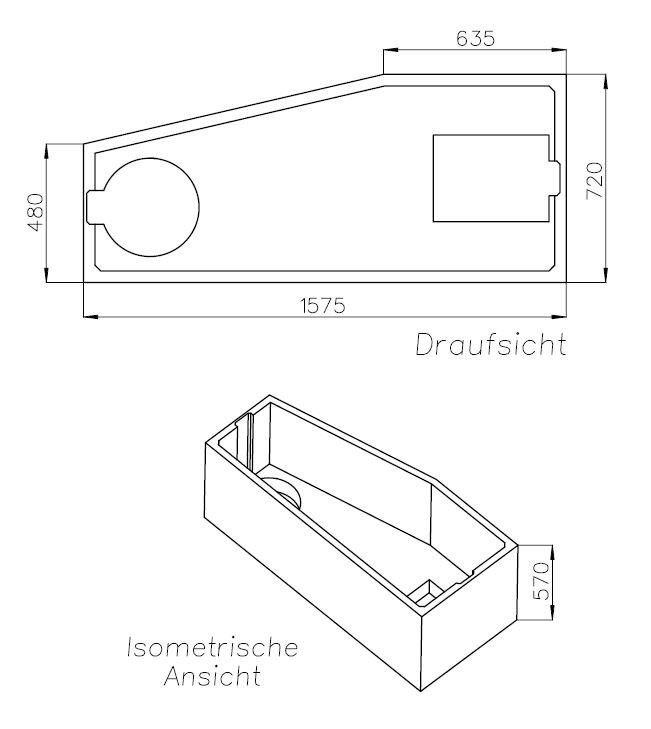 Neuesbad Wannenträger für Galatea Splash SH links 1600x750 SW14960