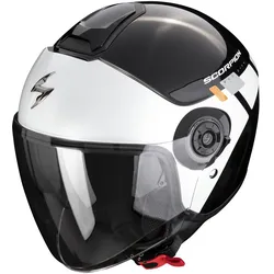 Scorpion EXO-City II Mall Jethelm - schwarz-weiss-silber - XS (54/55)