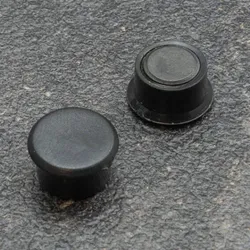 10 Büromagnet, rund 13 mm | schwarz, Kunststoff, Ferrit