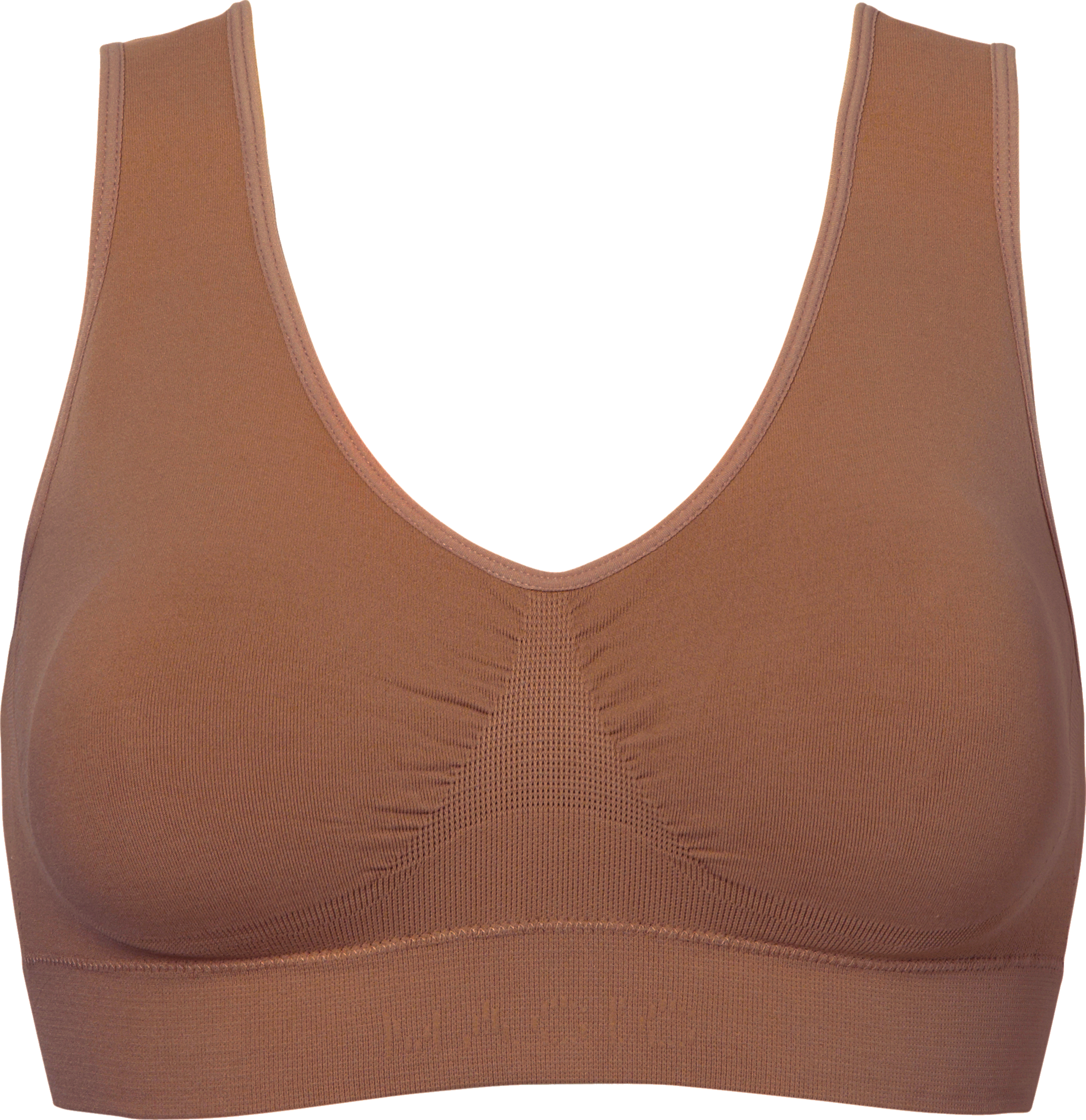 Bügelloser BH MAGIC BODYFASHION "Bamboo Comfort Bra", Damen, Gr. S, N-Gr, braun (bamboo mocha), Obermaterial: 78% Viskose, 17% Polyamid, 5% Elasthan, BHs Bügelloser BH bamboo mocha S, N-Gr