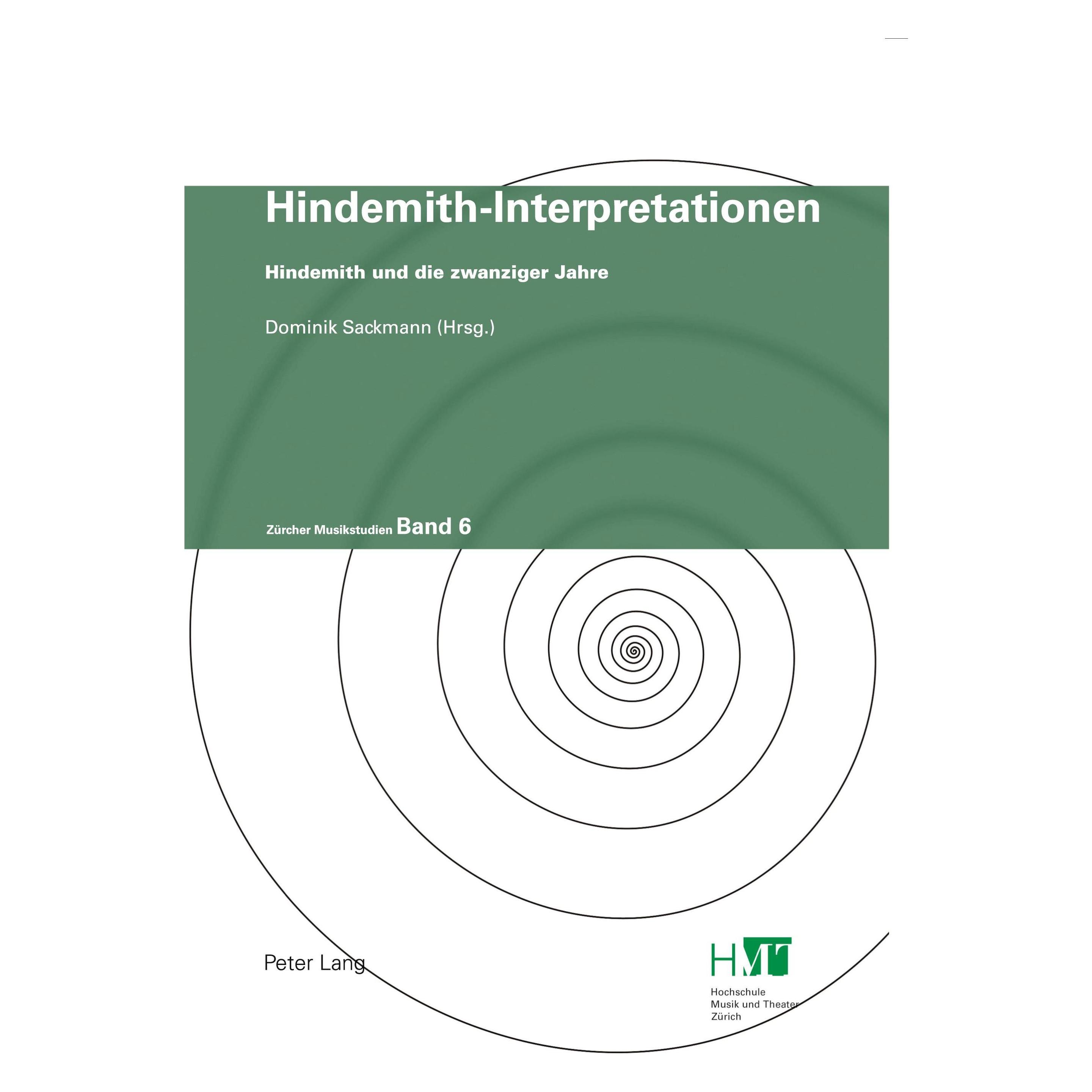 Peter Lang Hindemith-Interpretationen (Deutsch, Softcover, Dominik Sackmann) (54571470)