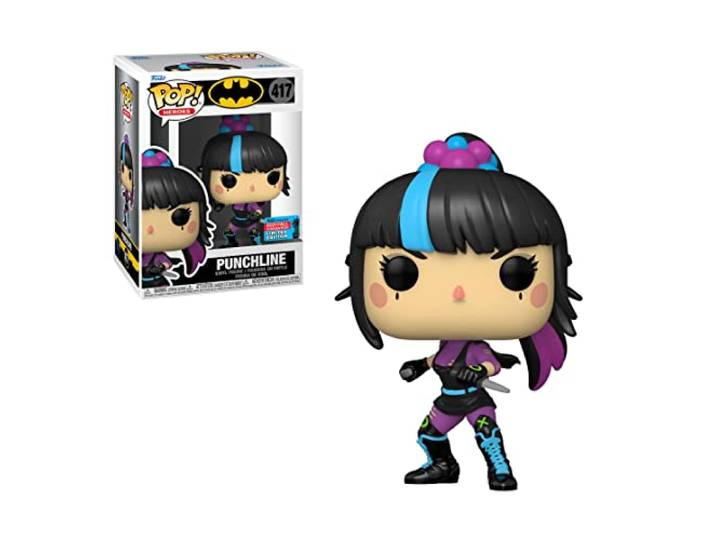 Funko Pop Batman figuur Punchline #417 Fall Convention 2021 - Funko Pop Limited Edition, meerkleurig, één maat