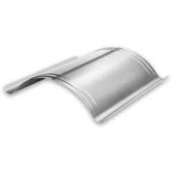Edelstahl Kaminhaube Grömo ''Napoleonform'', verschiedene Größen (Ausführung: 450x1000mm [LxB])