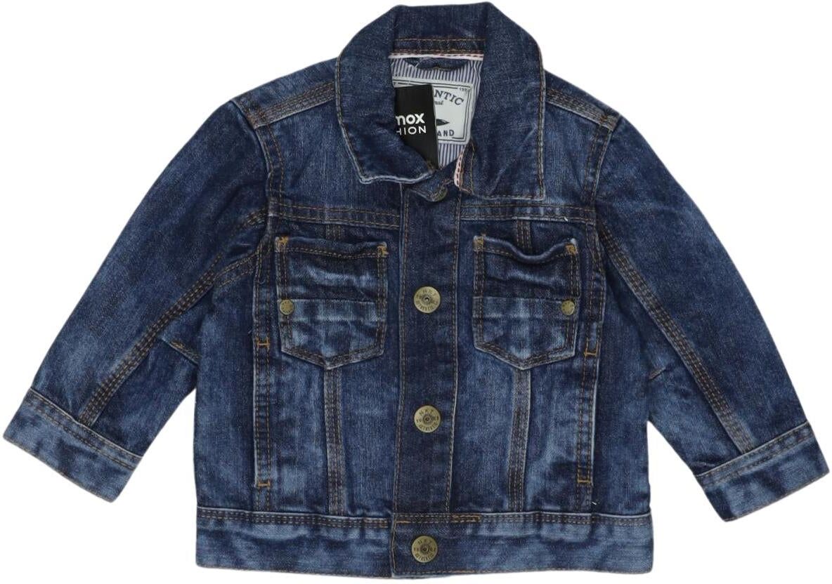 Next Jungen Jacke oder Mantel, Blau, Gr. EU 80, Synthetik / Baumwolle - Second Hand