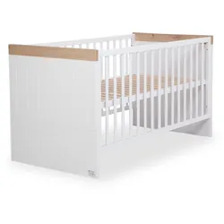 Kombi-Kinderbett SANSIBAR WESTERHEVER (LF 70x140 cm) - weiß - LF 70x140 cm