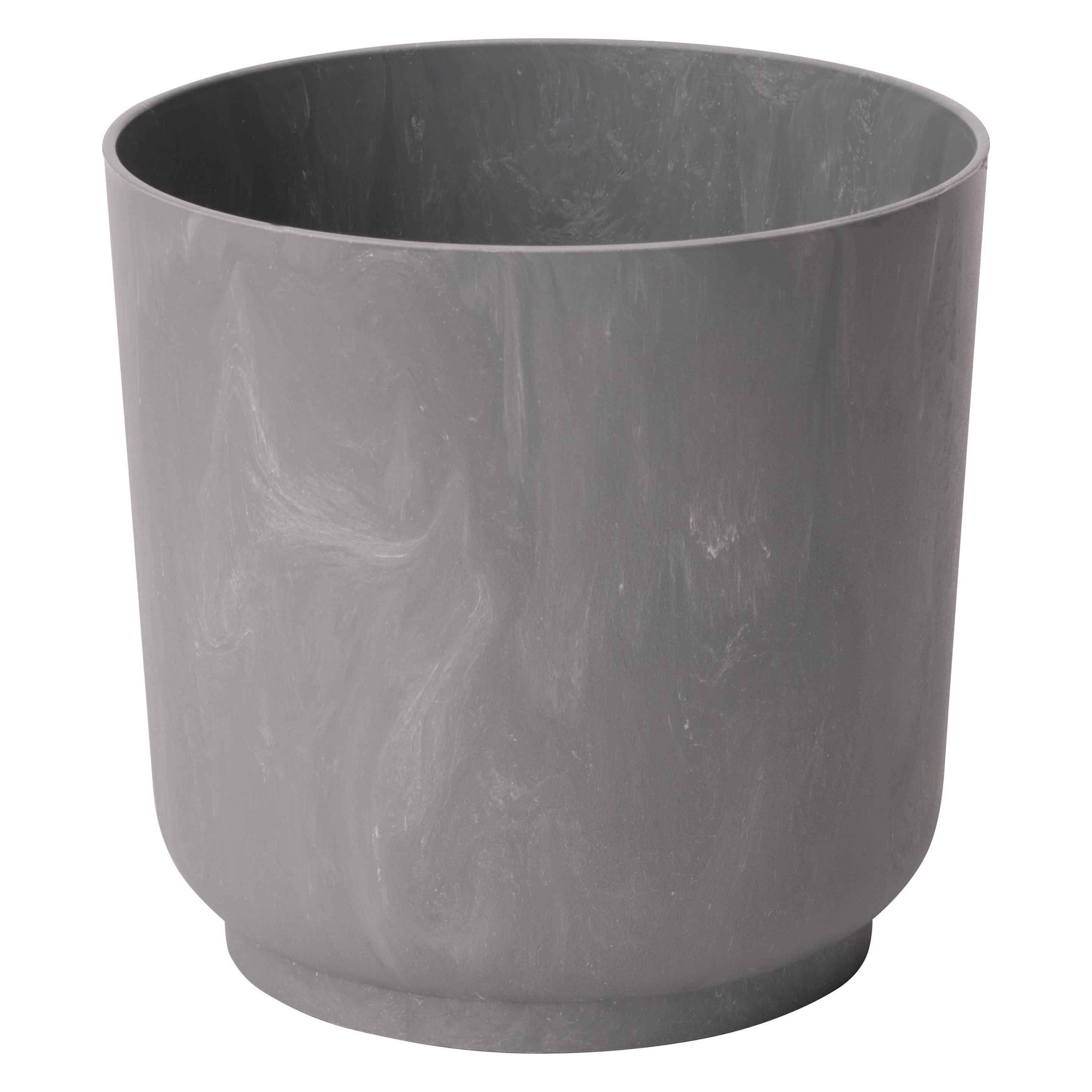 Form Plastic Flowerpot Form Plastic SATINA 4283-081, Ø 17 cm, grey (17 x 16.80 cm) (58186372)