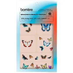6 Stück barrière BRAINS & BEAUTY Vitamin Patch Butterflies