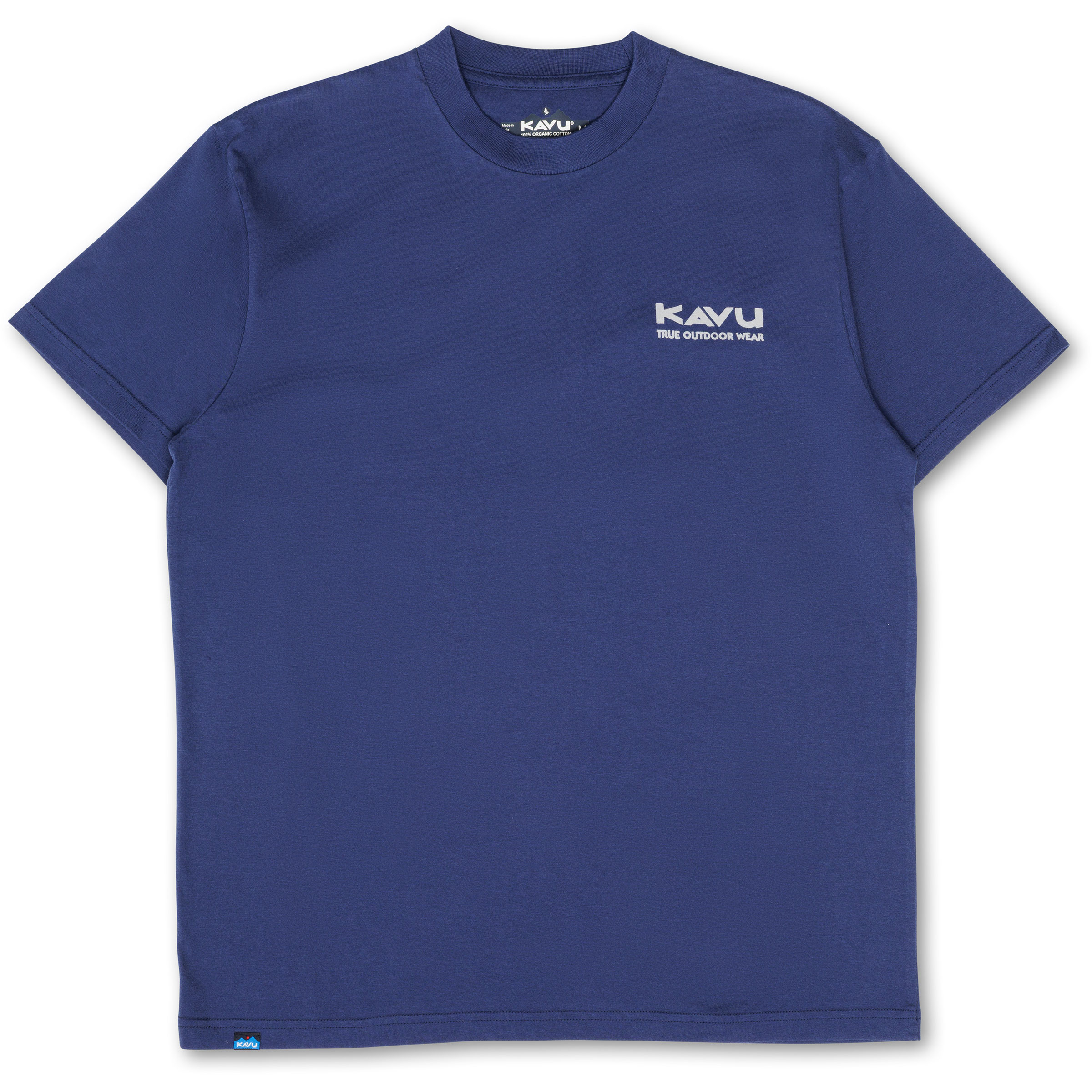 Kavu Snow Day Herren T-Shirts blau Größe XL Lifestyle Widerstandsfähig