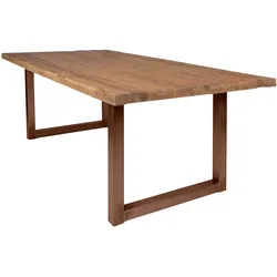 SIT tables & co »Waco« Esstisch Gestell braun 240x100 cm