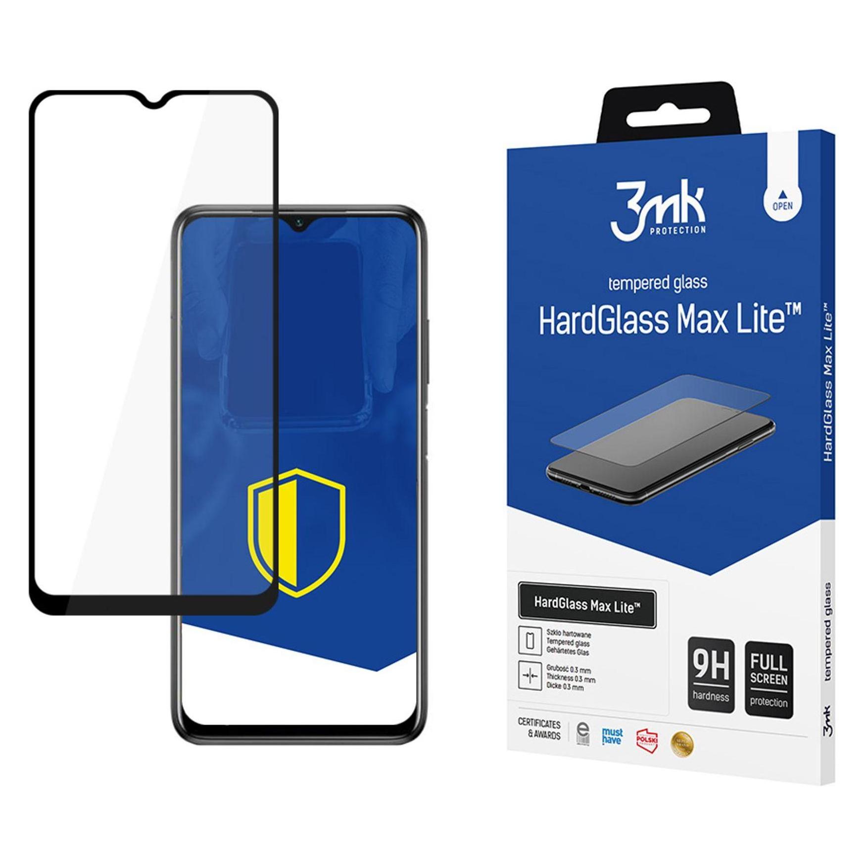 3MK HardGlass Max Lite for Xiaomi POCO M3 black frame (1 Stk., Xiaomi Poco M3) (GSM106191)