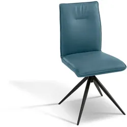 Komfort & Wohnen Stuhl Amarillo 6321-AA Stoff Blau Blue