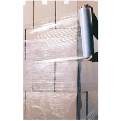 Verpackungsmaterial, Stretchfolie SafeWrap 10my 430mm Breit 300m Lang