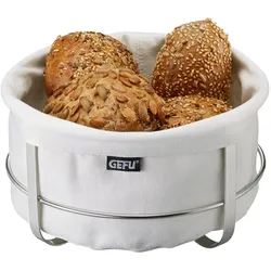 GEFU   Brotkorb weiß rund