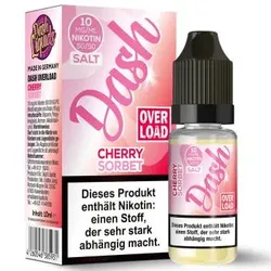 Dash Overload Cherry Sorbet NicSalt Liquid 10ml / 10mg