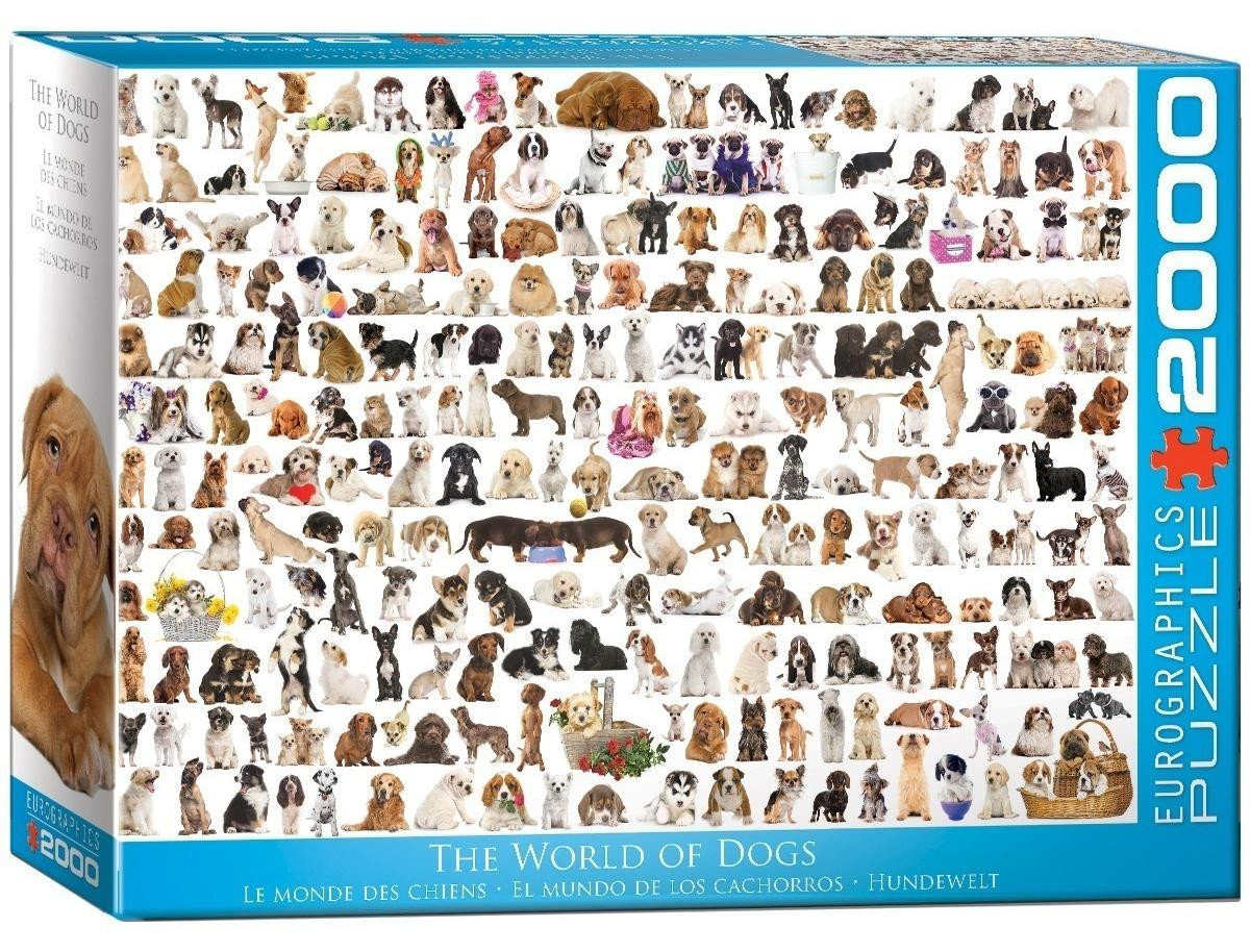 Eurographics Puzzel De wereld van honden