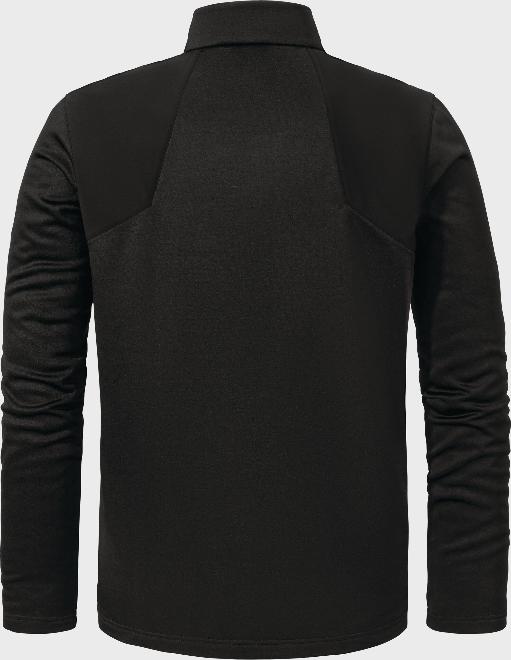 Radtrikot SCHÖFFEL "Bike Jersey Style Salza MNS", Herren, Gr. 56, schwarz (9990, schwarz), Oberstoff : 96% Polyester 4% Elasthan, Trikots Radtrikot 9990, schwarz 56