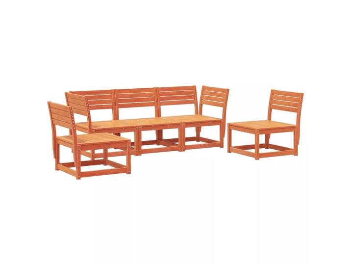 VidaXL - Garten sofagarnitur kiefernholz, One Size, Braun