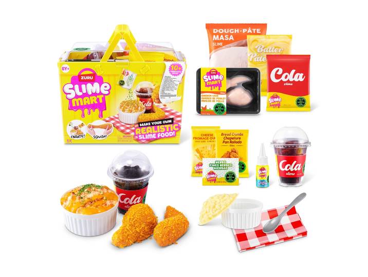 Slime Mart Shopping Basket Fast Food