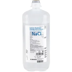 Isotone Natriumchloridlösung 0,9 % Braun