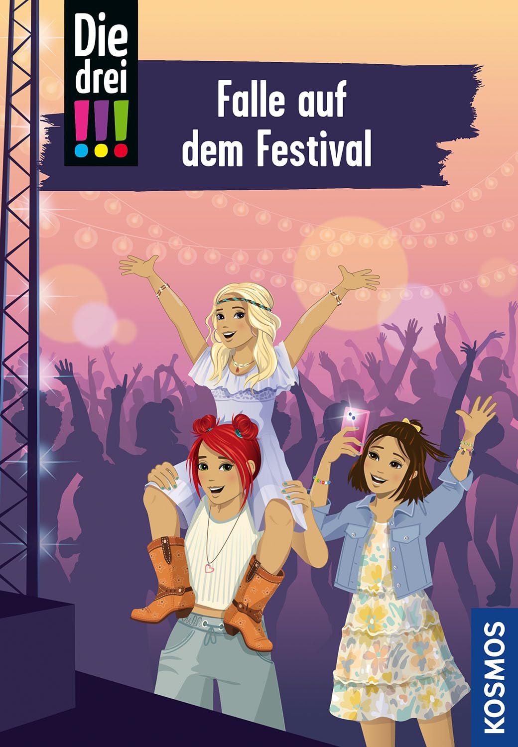 Kirsten Vogel - Die drei !!!, 118, Falle auf dem Festival: Ein spannender Fall in der beliebten Detektivinnen-Reihe für Krimi-Fans ab 10 Jahren - Kim, Franzi und Marie ermitteln beim Musikfestival. - Preis vom 09.10.2026 07:28:09 h