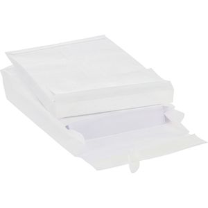 Tyvek Faltentaschen 11840, B5, weiß, ohne Fenster, haftklebend, 100 Stück
